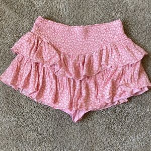 Rock N Rags Sunshine Daydream Skirt Pink Floral